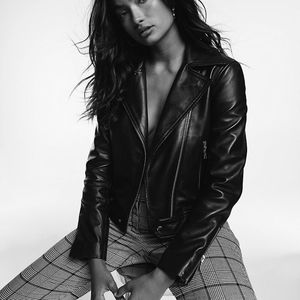 Aritzia Talula Hendrix leather jacket XXS